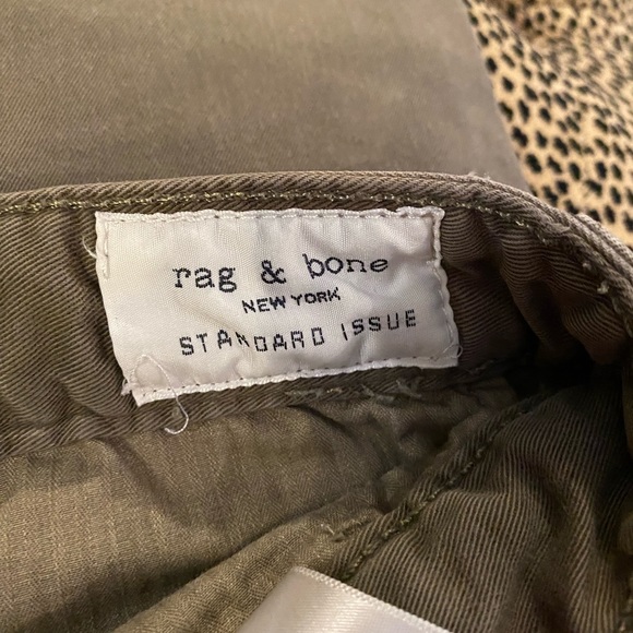 Rag & Bone Army green cargo pants size 30 - Picture 6 of 11